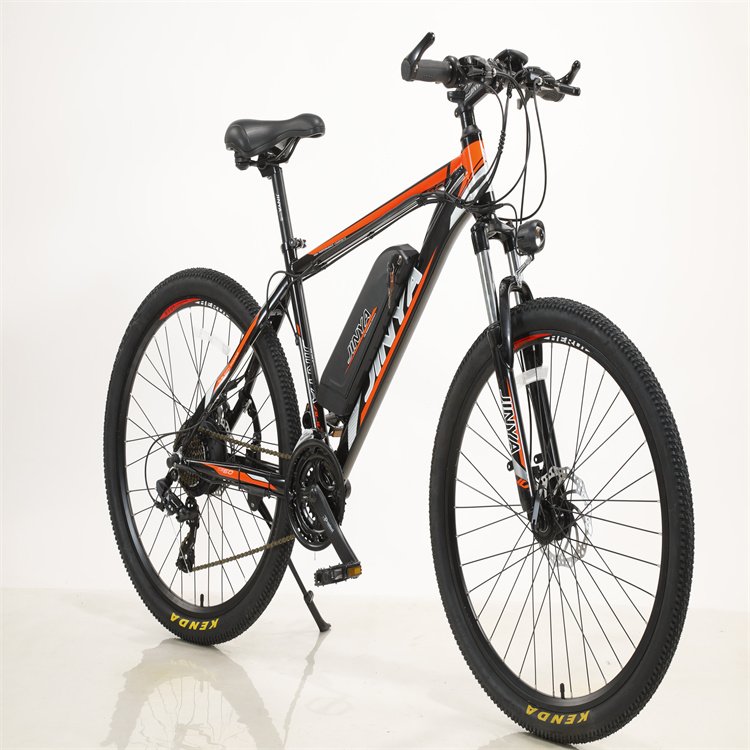 Best Design 36V 350W-750W Electric Mountain Bicycle Cheap Full Suspension Sport Bike with Integrated Battery and Disc Brake
