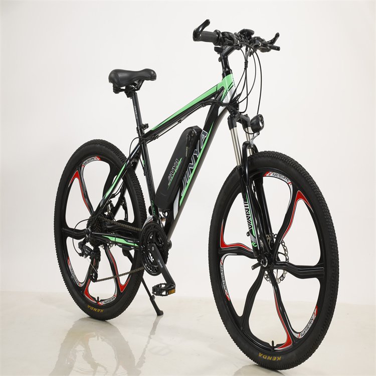 Best Design 36V 350W-750W Electric Mountain Bicycle Cheap Full Suspension Sport Bike with Integrated Battery and Disc Brake