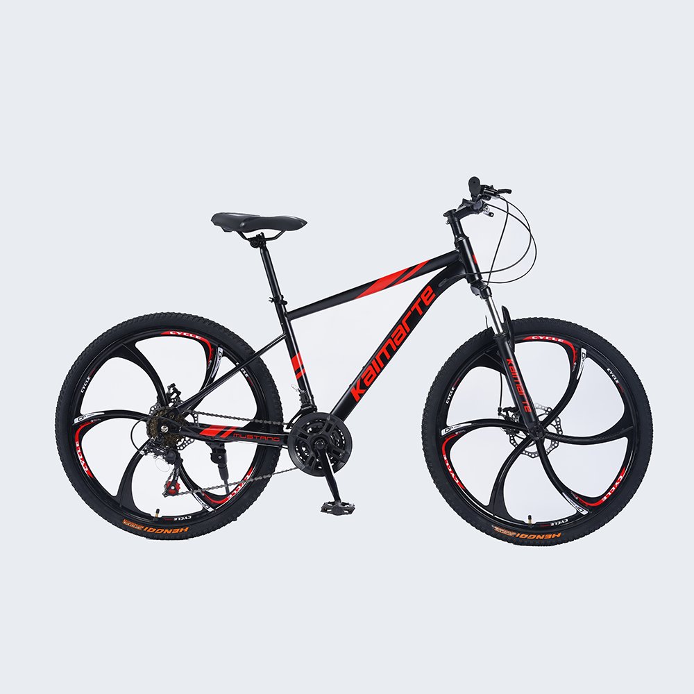 MA07 2024 26 inch Magnesium alloy six cutter wheel high carbon steel frame bicicleta bicycle mountain bike MTB