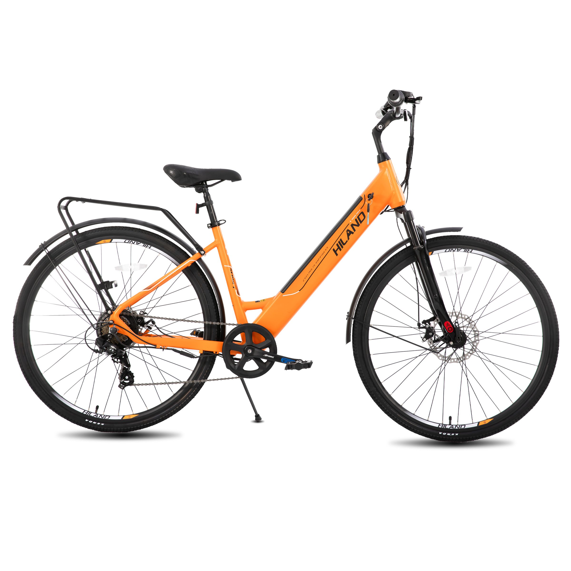 JOYKIE EU warehouse 7 speed aluminum step thru electric bike 250 watt 36 volt battery power electric city bike