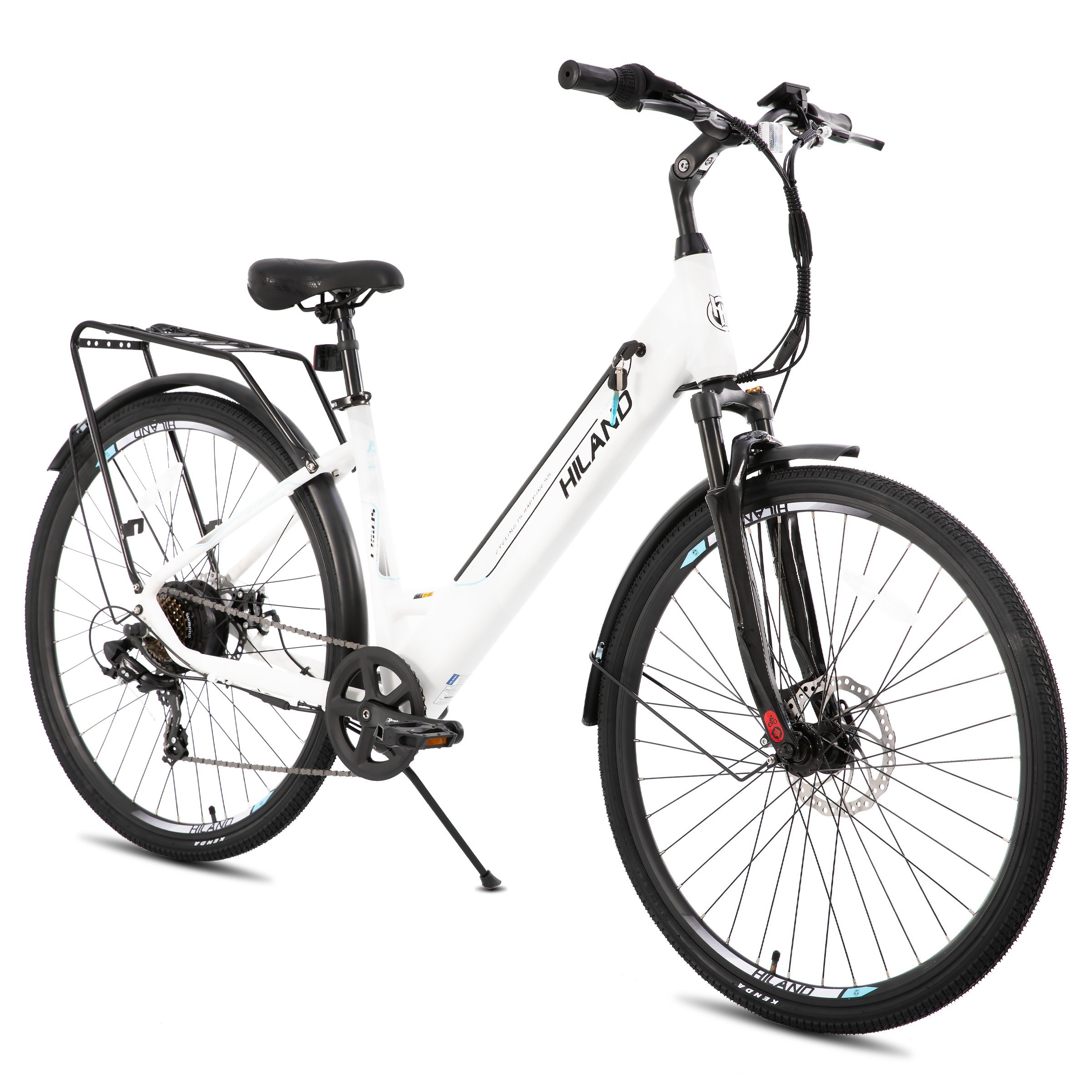 JOYKIE EU warehouse 7 speed aluminum step thru electric bike 250 watt 36 volt battery power electric city bike