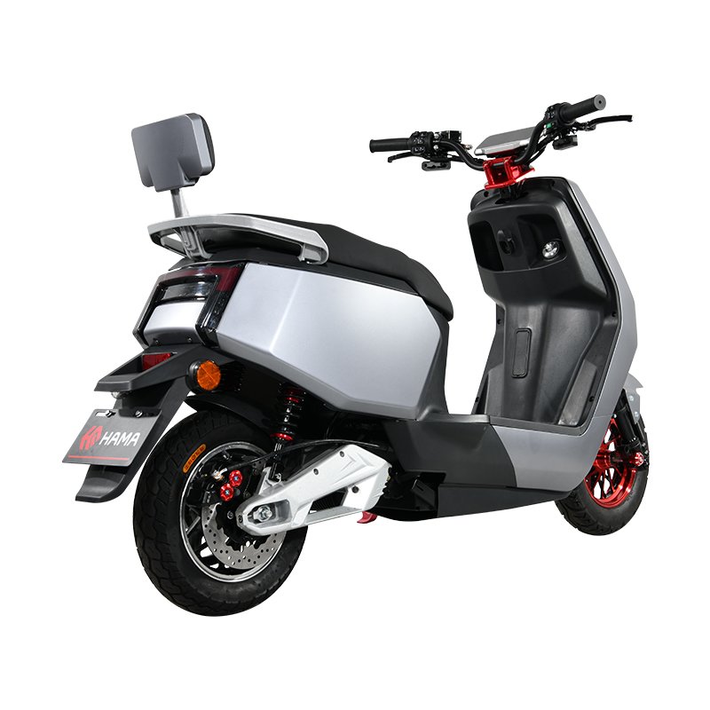 72V 2000W high-power electric scooter adult 2-wheel electric bike electric moped lithium battery long-distance motorcycle 80km/h