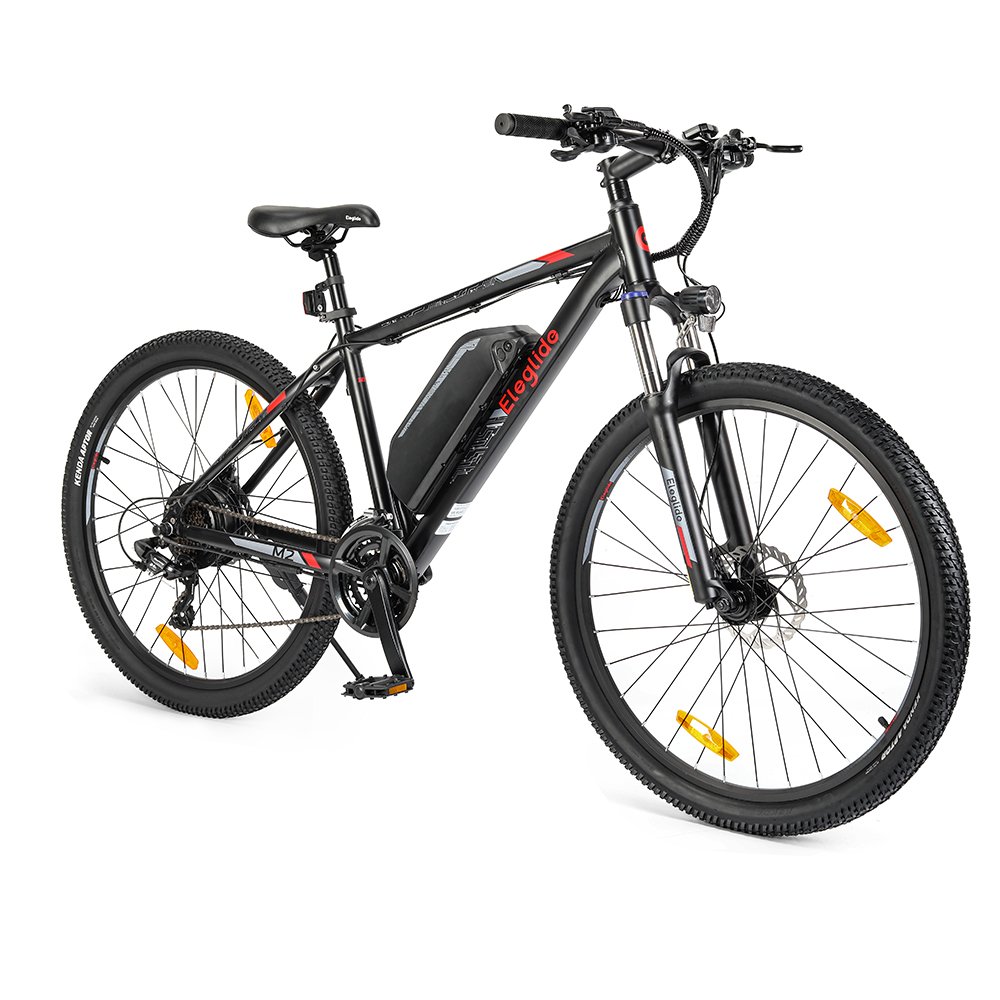 Eleglide M2 27.5 x 18 Electric Moped Bike 36V 15AH 250W Electric City Bike Fat Tire Step Thru Electric Bicycle Big Lcd Display