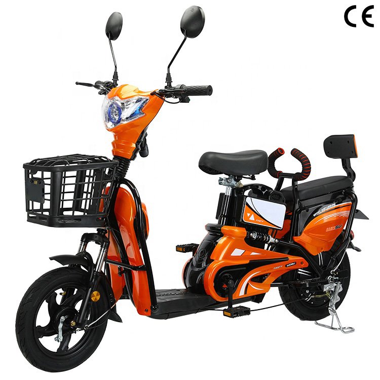 Factory Direct Sales New Model 48V 350W Electric Scooter 500W City E-Bike Motor Cheap and Adult-Friendly E-Bike