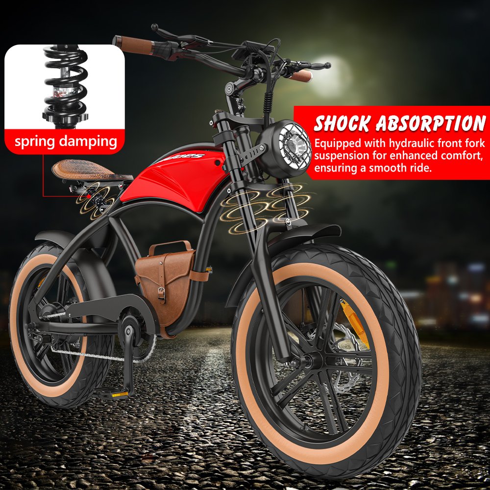 Electric Mountain Bike Hidoes B10 48V 1000W Motor 12.5ah Battery Long Range Fat Tire e bike Electric Bicycle e City Ebike