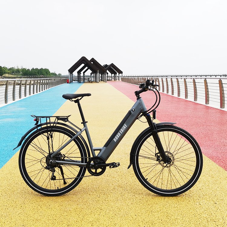 27.5 inch integrated battery bike electric 48v 350w ebike electric bicycle road bike electric city bike for ladies men