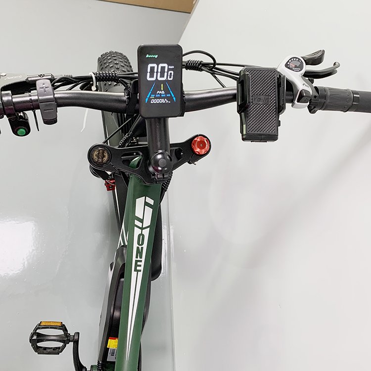 US Warehouse Electric City Fat Tire Bike 52v 22.4ah Aluminum Alloy Dual Motor 2000W Electric road Bike e bike fat tire