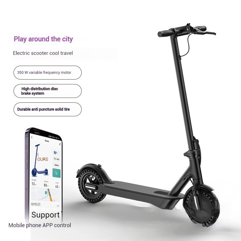 36V 10.4Ah Adult Electric Scooter Popular Two-Wheel Folding 8.5 Inch Tire  EU US Warehouses Max Speed 30km/h