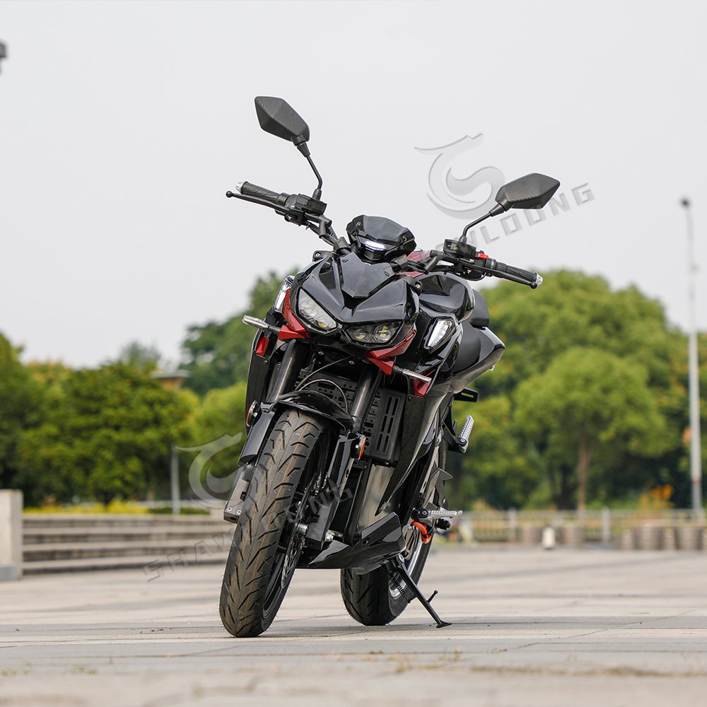 Fashion Super cool 12000w motorbike with lithium battery high speed Sport electric motorcycle