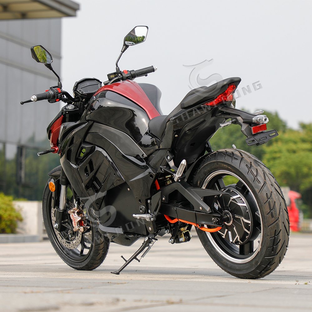 Fashion Super cool 12000w motorbike with lithium battery high speed Sport electric motorcycle