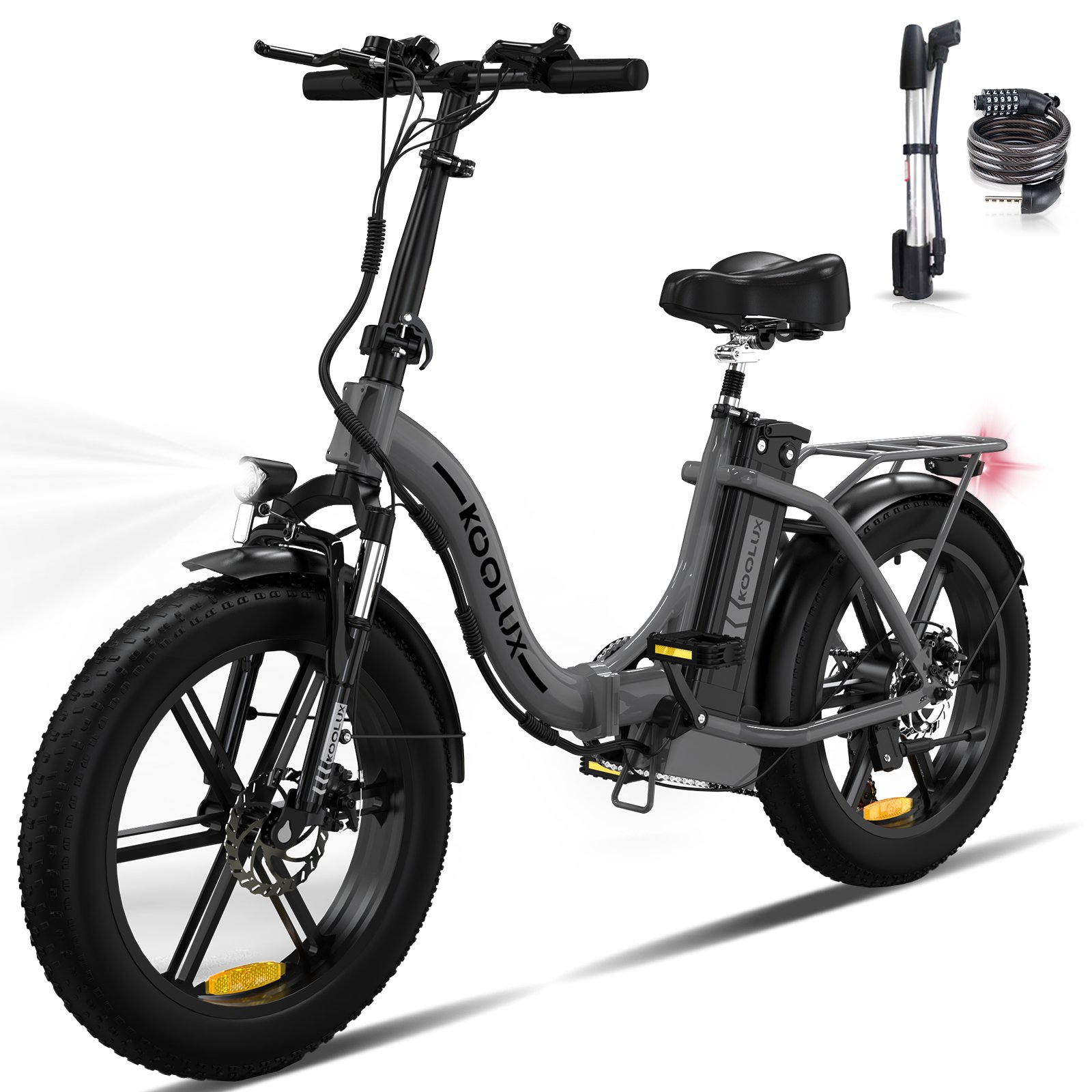 Hot Sale Huge stocks in UK EU warehouse 20*4.0 Foldable Electric Bike 48V 15Ah Electric City Bike Folding Electric Bicycle