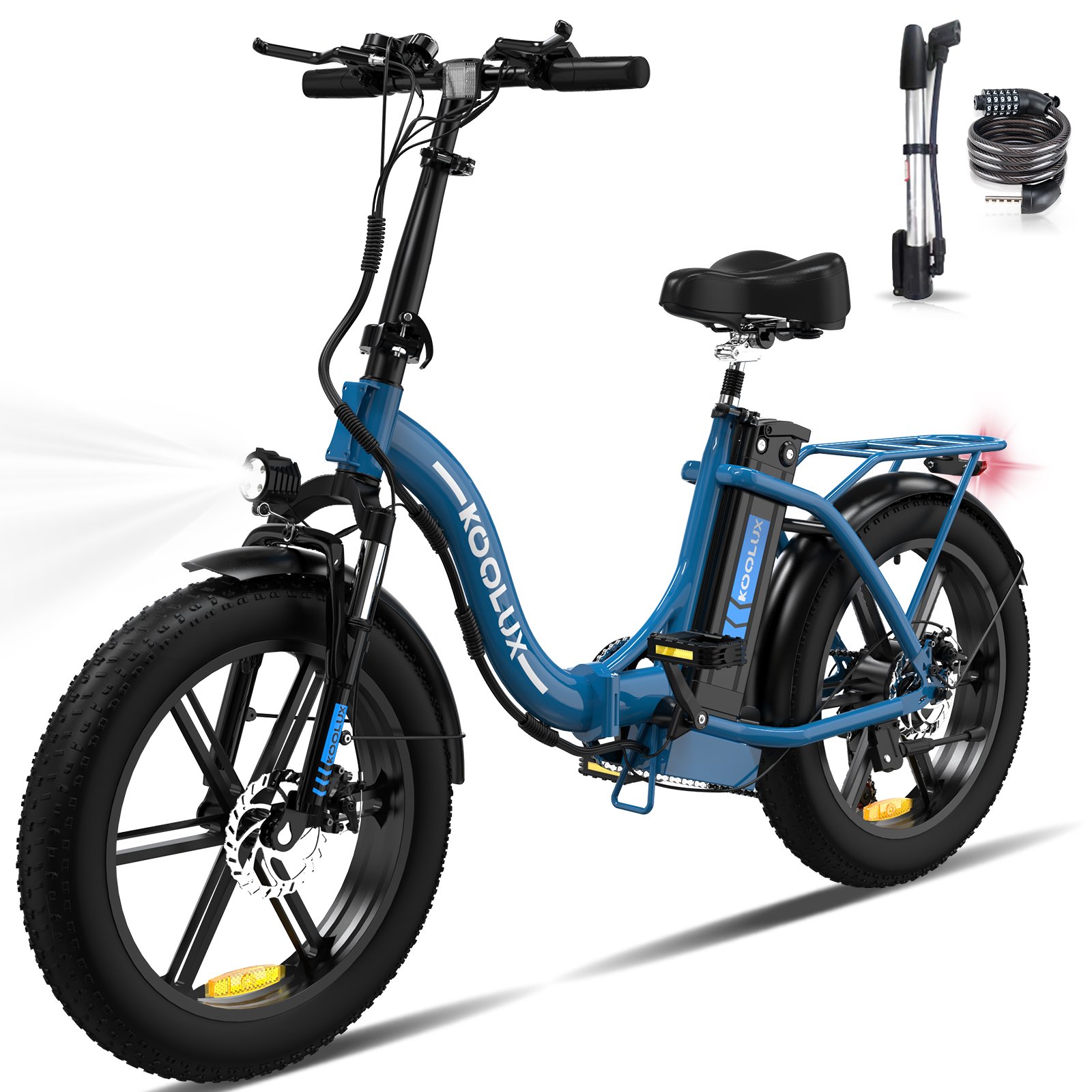 Hot Sale Huge stocks in UK EU warehouse 20*4.0 Foldable Electric Bike 48V 15Ah Electric City Bike Folding Electric Bicycle