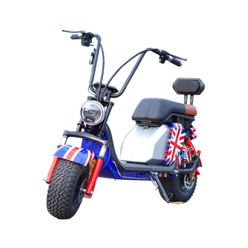 Lightweight Portable Mini Scooter with Bluetooth/Digital Control Smart Two-Wheel Electronic Device '2 Roues Des Mers' Series
