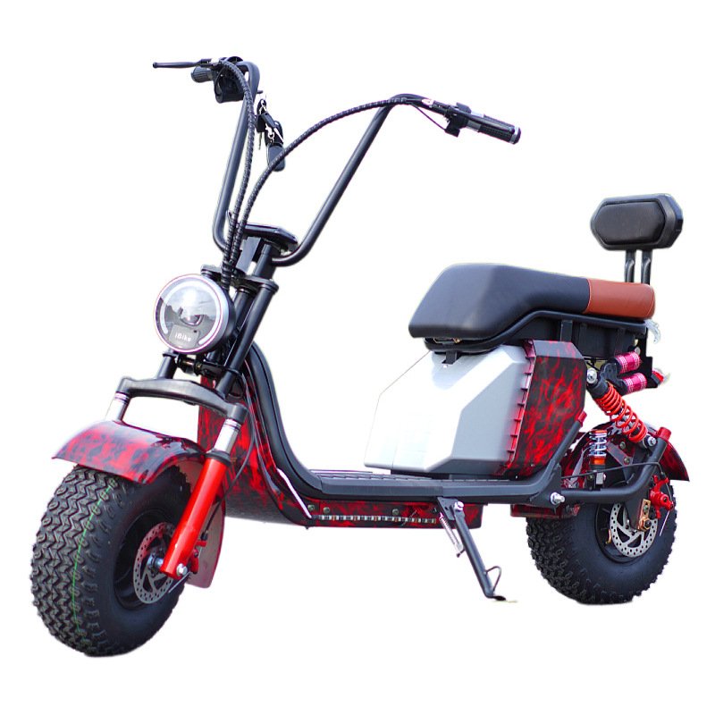 Lightweight Portable Mini Scooter with Bluetooth/Digital Control Smart Two-Wheel Electronic Device '2 Roues Des Mers' Series