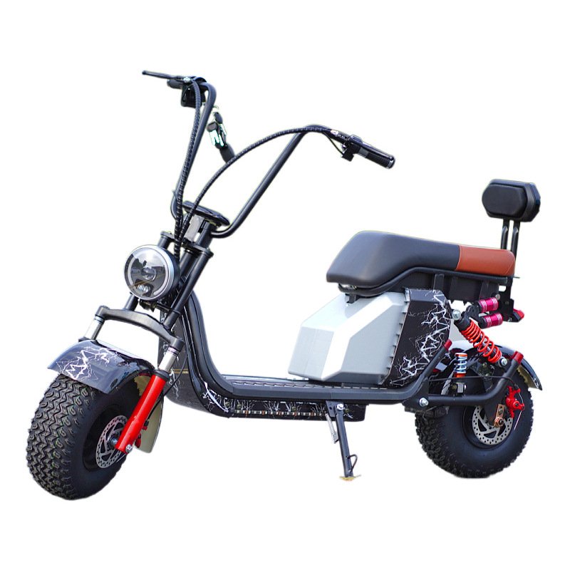 Lightweight Portable Mini Scooter with Bluetooth/Digital Control Smart Two-Wheel Electronic Device '2 Roues Des Mers' Series