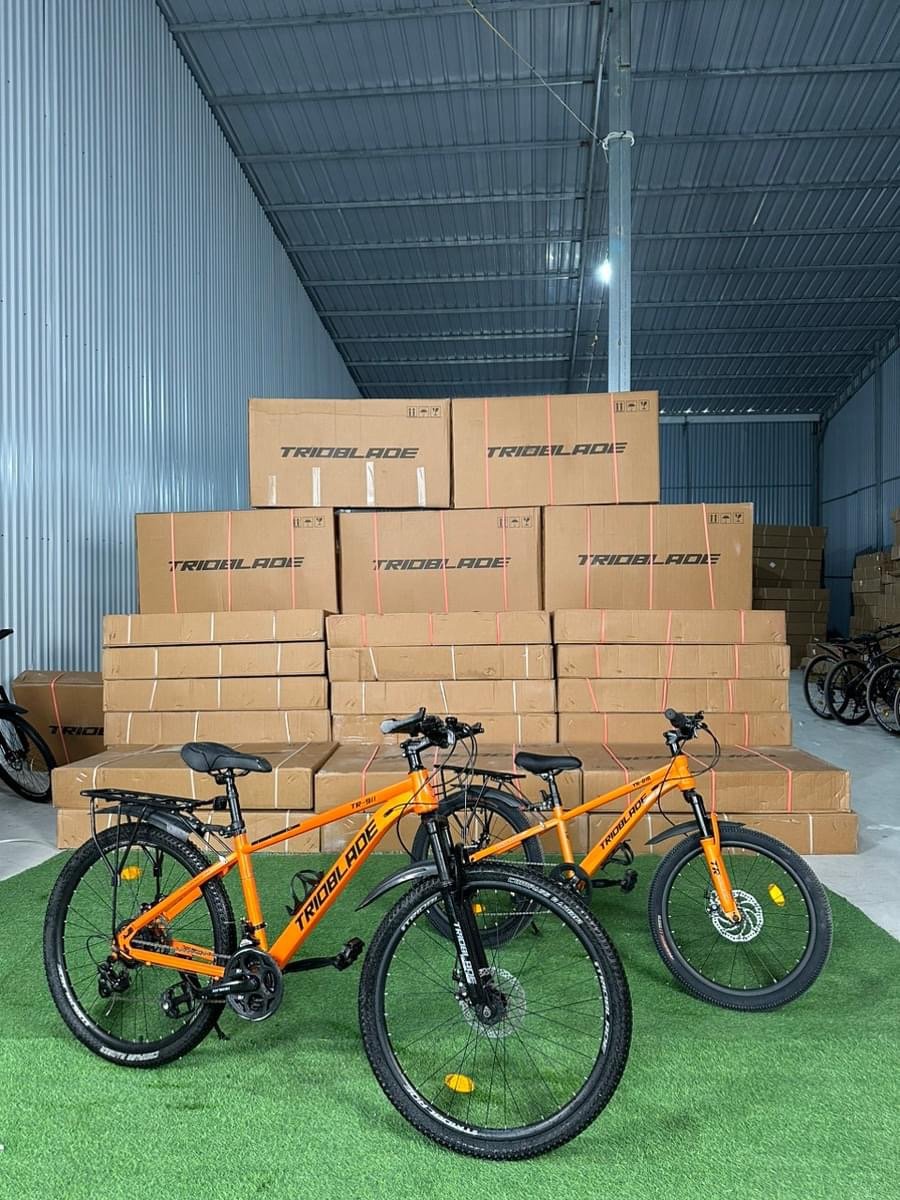 TRIOBLADE Supply 26 change bicycles Steel Fork adult Mountain Bike 24speed bicycle for men