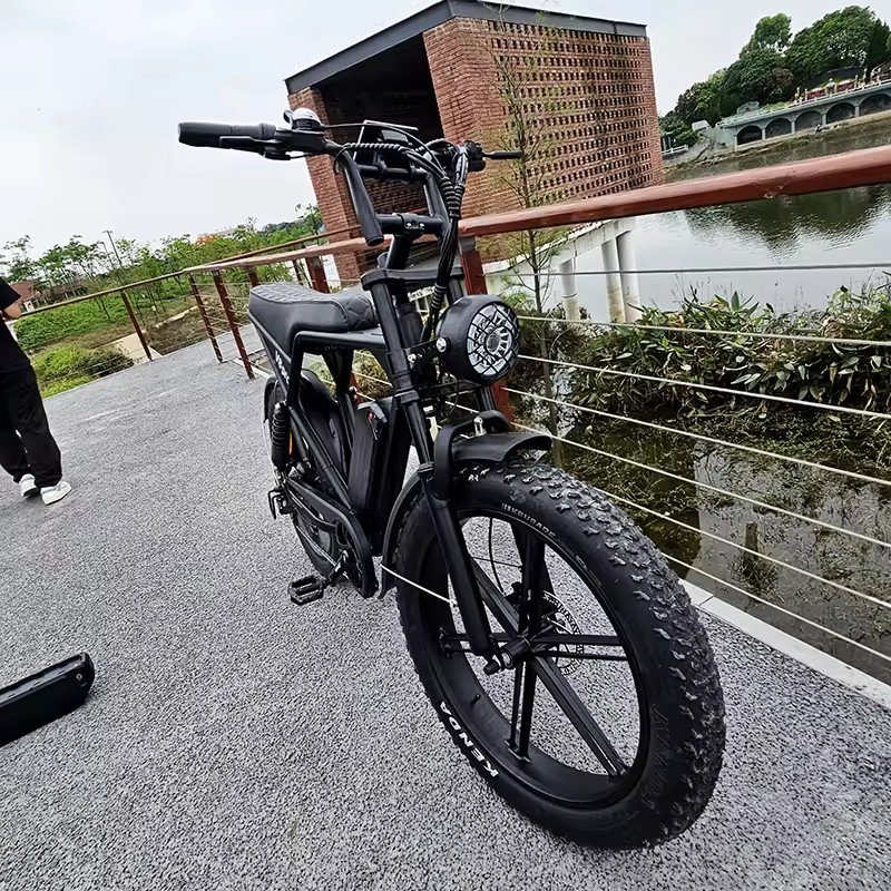 V8pro Plus 1000W 750W 15Ah Lithium Battery Electric Mountain Bike Beach Cruise E-bike All Terrain Offroad Ebike Bicycle