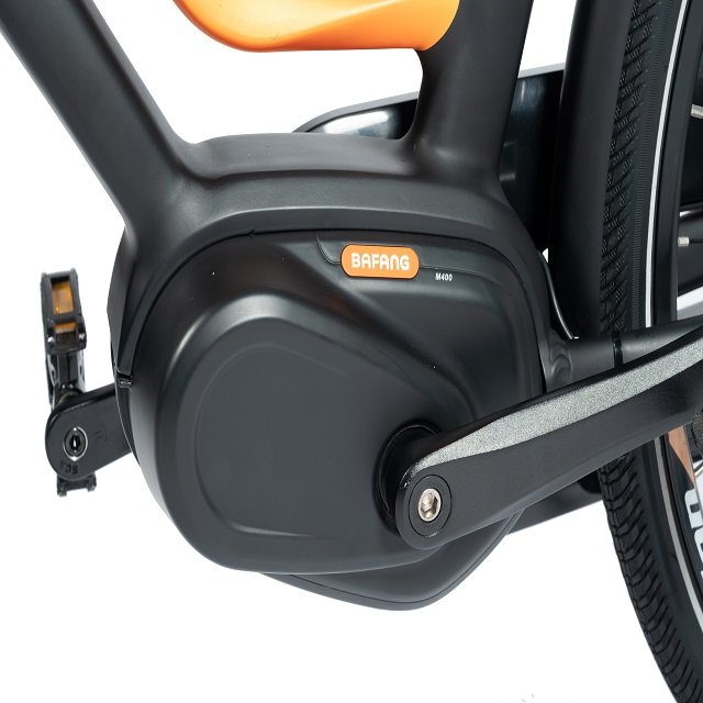 Hot Sale 36V 350W Electric city bike with mid motor women bike for step through