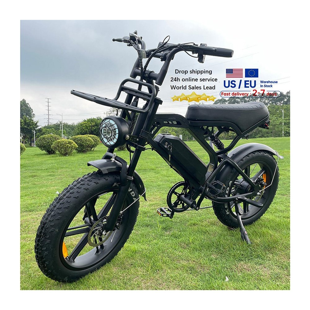 beach cruiser electric bike folding ebike electric hybrid bike e-bike folding moto de cross electrica fatbike v20 e bike