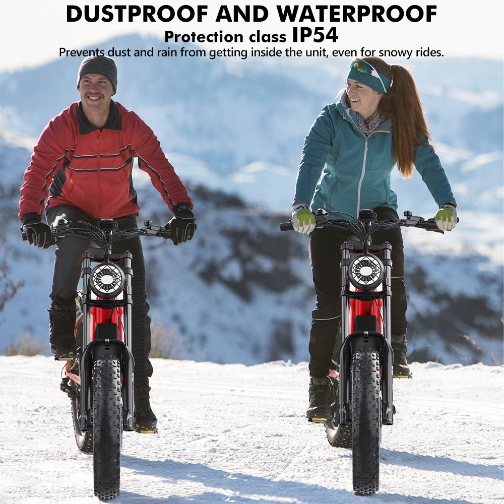 UK EU US Stock Hidoes B6 Fast delivery time Lithium Battery Electric Mountain Bike 48v 1200w EBike