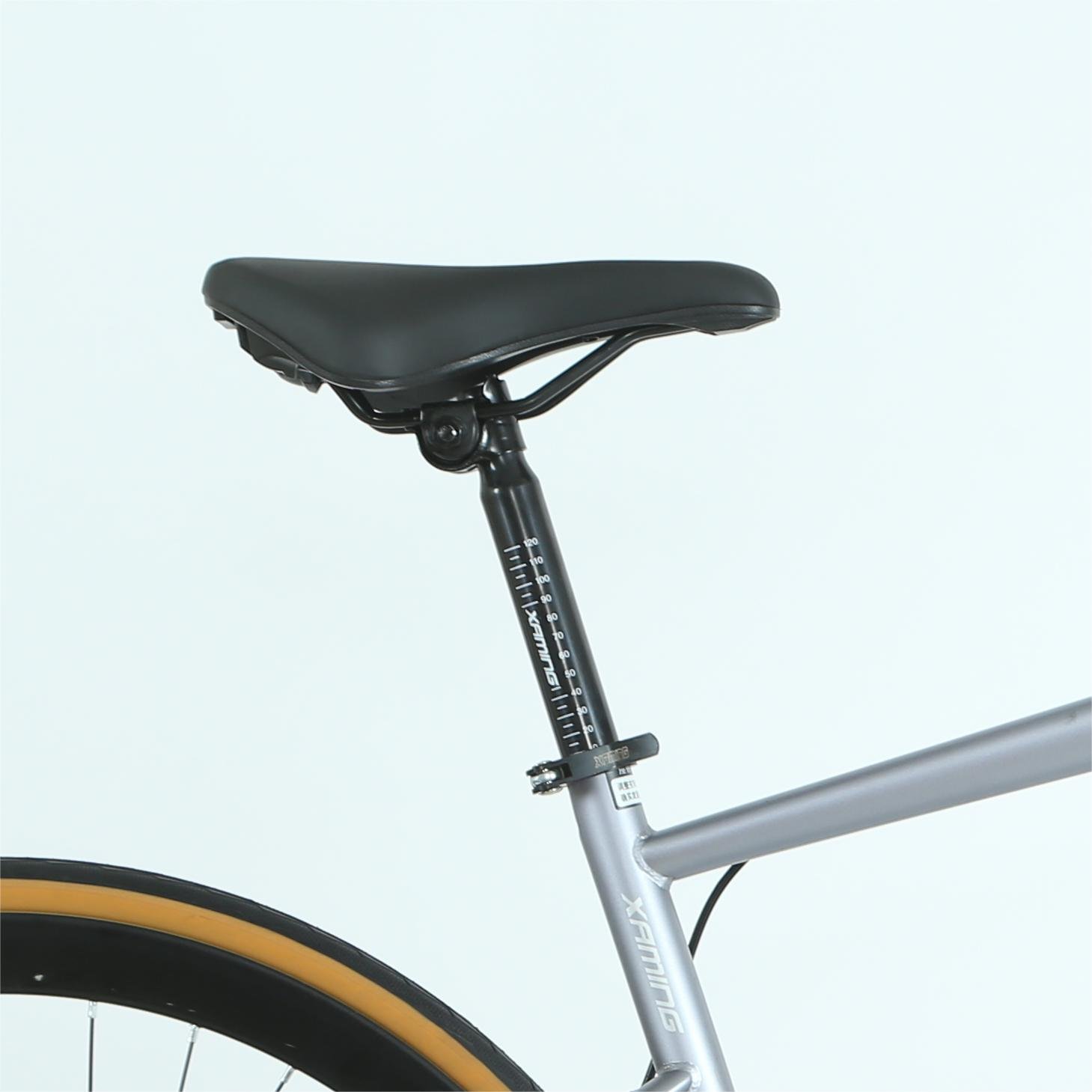LINGKE New Design Road Bicycle Hot Sales 700c Mountain Bike with Disc Brakes steel Fork 21 Speed Gears Ordinary Pedal