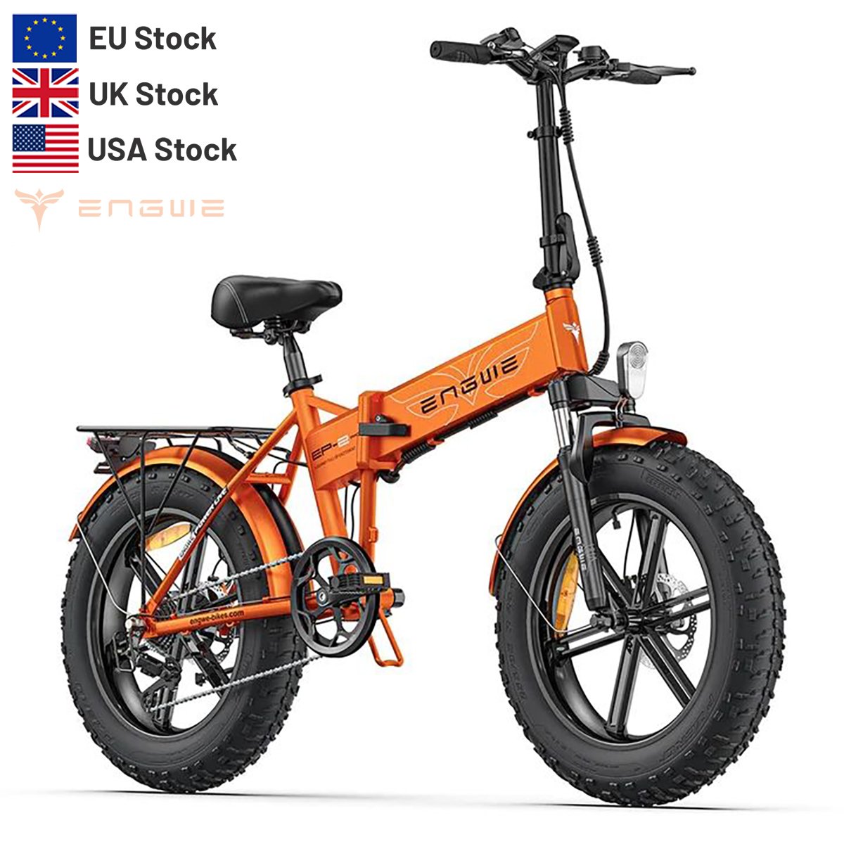 ENGWE EP-2Pro 48v 750W Electric Bicycle Folding Mountain Dirt Electric City Bike Electric Fat Tire Bike for Men/Women