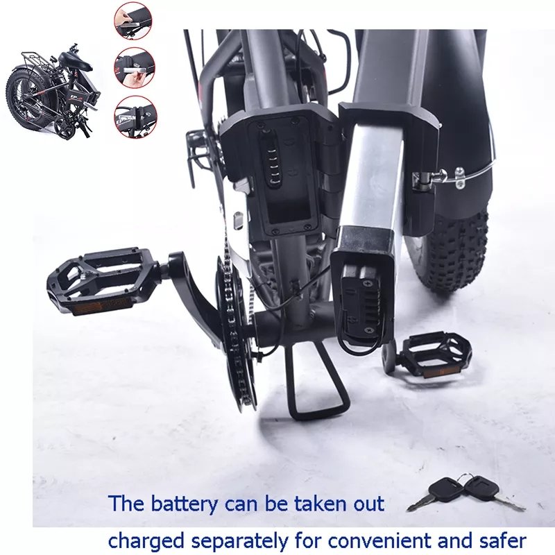 ENGWE EP-2Pro 48v 750W Electric Bicycle Folding Mountain Dirt Electric City Bike Electric Fat Tire Bike for Men/Women