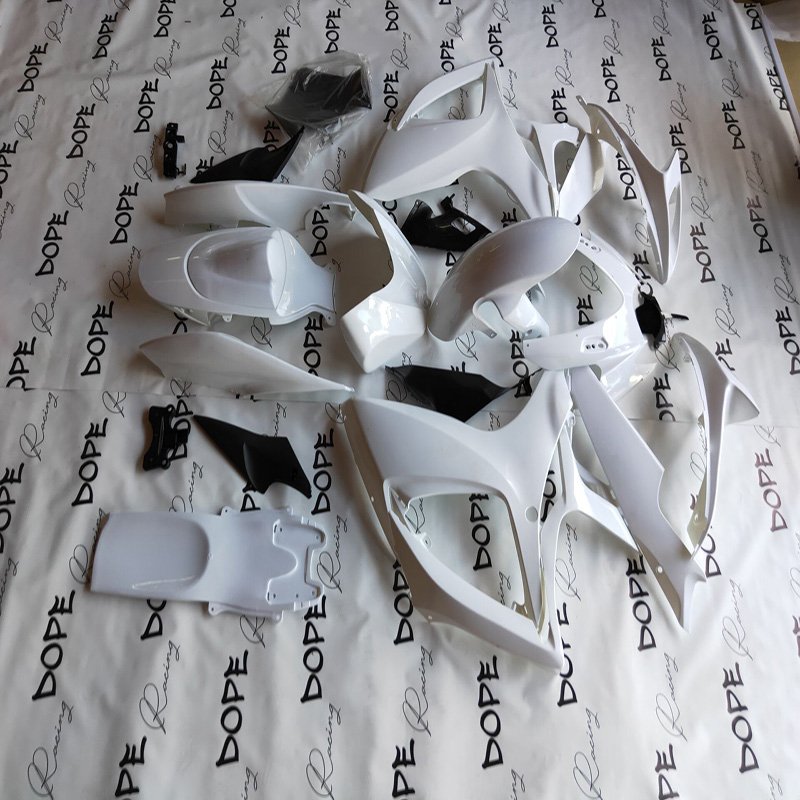 wholesale motorcycle accessories ABS white GSXR600 750 06-07 fairing Bodywork Kit For Sportbike