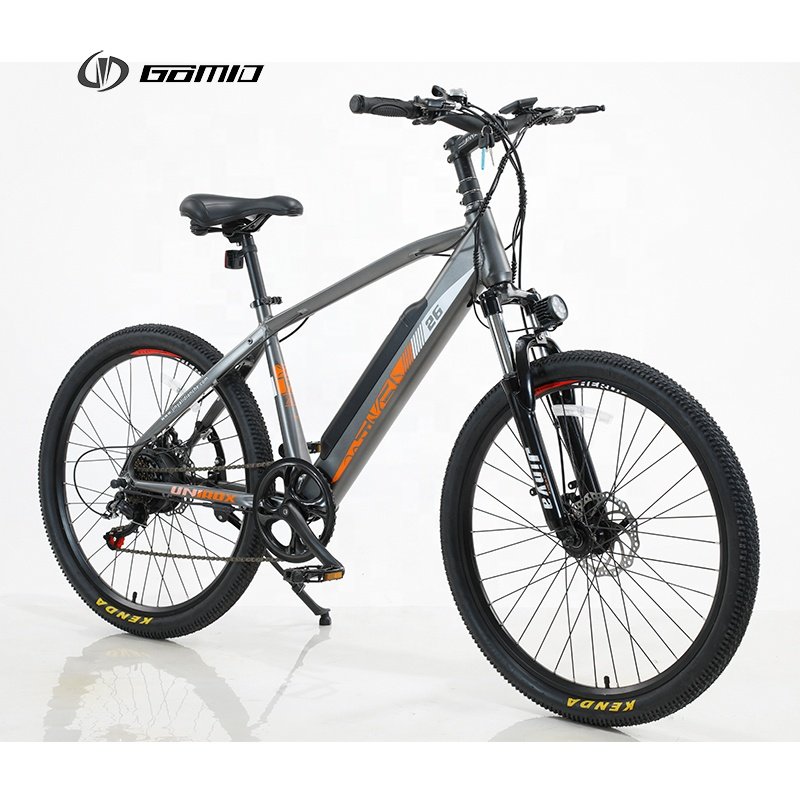 GOMID Lightweight aluminium alloy Electric Mountain Bike hub motors e-Bike City Bicycle Cheap ebike lithium e bike