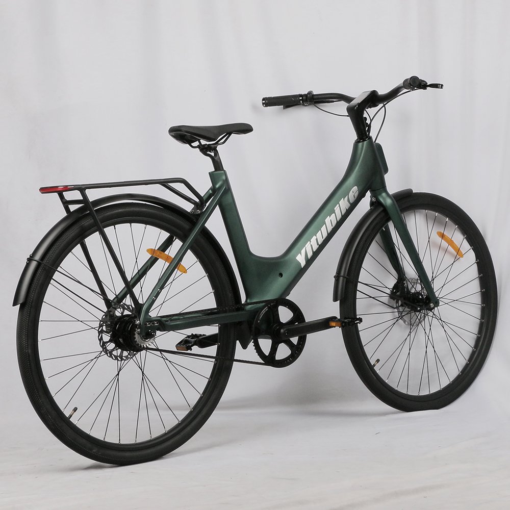 2024 Belt Drive Ebike Urban Leisure Cycling 36V Lithium Battery 700c" Ebike 250W Electric City Bike road E-bike
