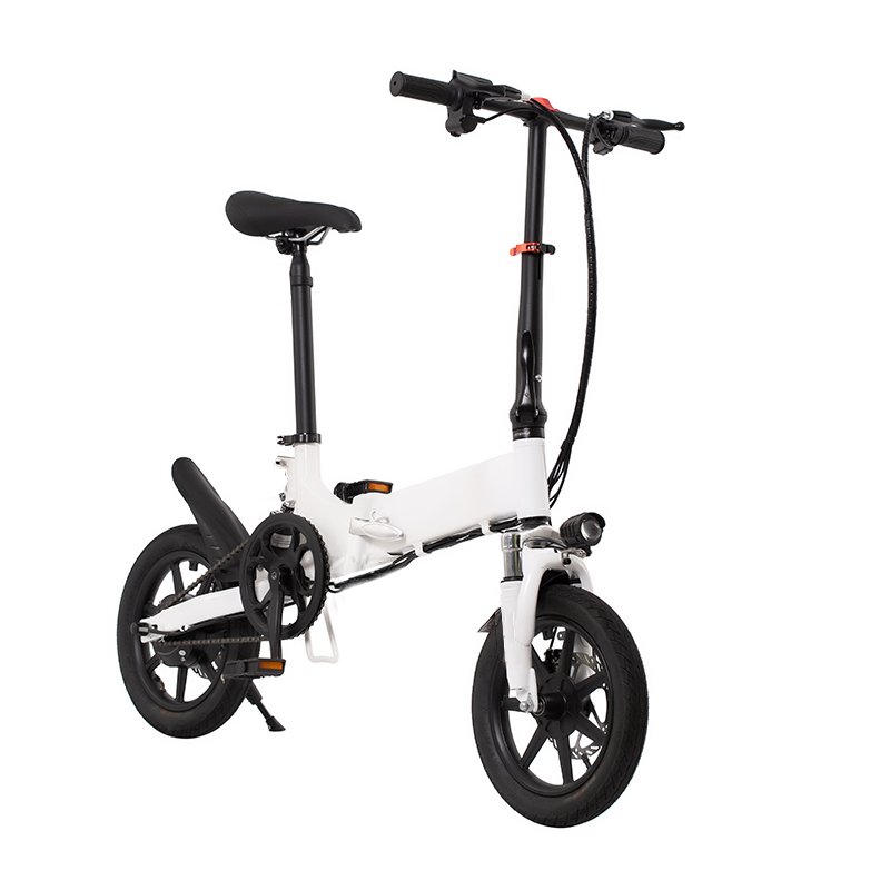 2023 Hot Sale Mini Size Folding Electric Bicycle 400W 48V 14 Inch Electric City Bike Foldable Electric Bike