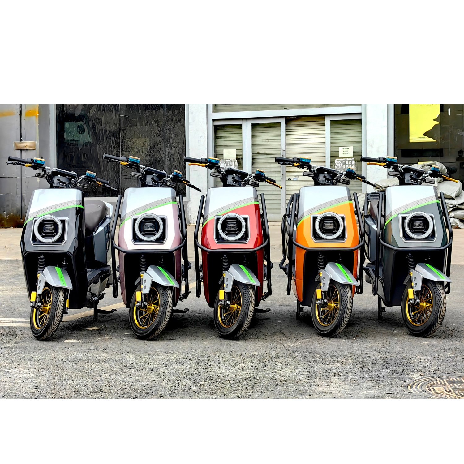 Hot Selling Custom Footboard 40-60km/h 1500W 72V Two-Wheeled Fashion Color Electric Motorcycles