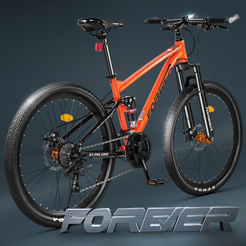 FOREVER 2023 Hot Sale Mountain Bike Alloy 24/26/27.5 inch 21/24/27/30 speed Steel MTB Mountain Bike
