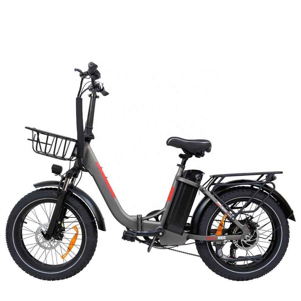 20 Inch Electric Fat Tire Folding Road Lady Bike 500W 13Ah Foldable Fat tyre Bicycle Cheap New Model E Bike Woman EU Warehouse