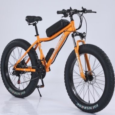 Hot selling 26inch Fat Tire Electric Bike Peak 500W all terrain Electric mountain Bike 48V12ah front suspension Electric Bicycle