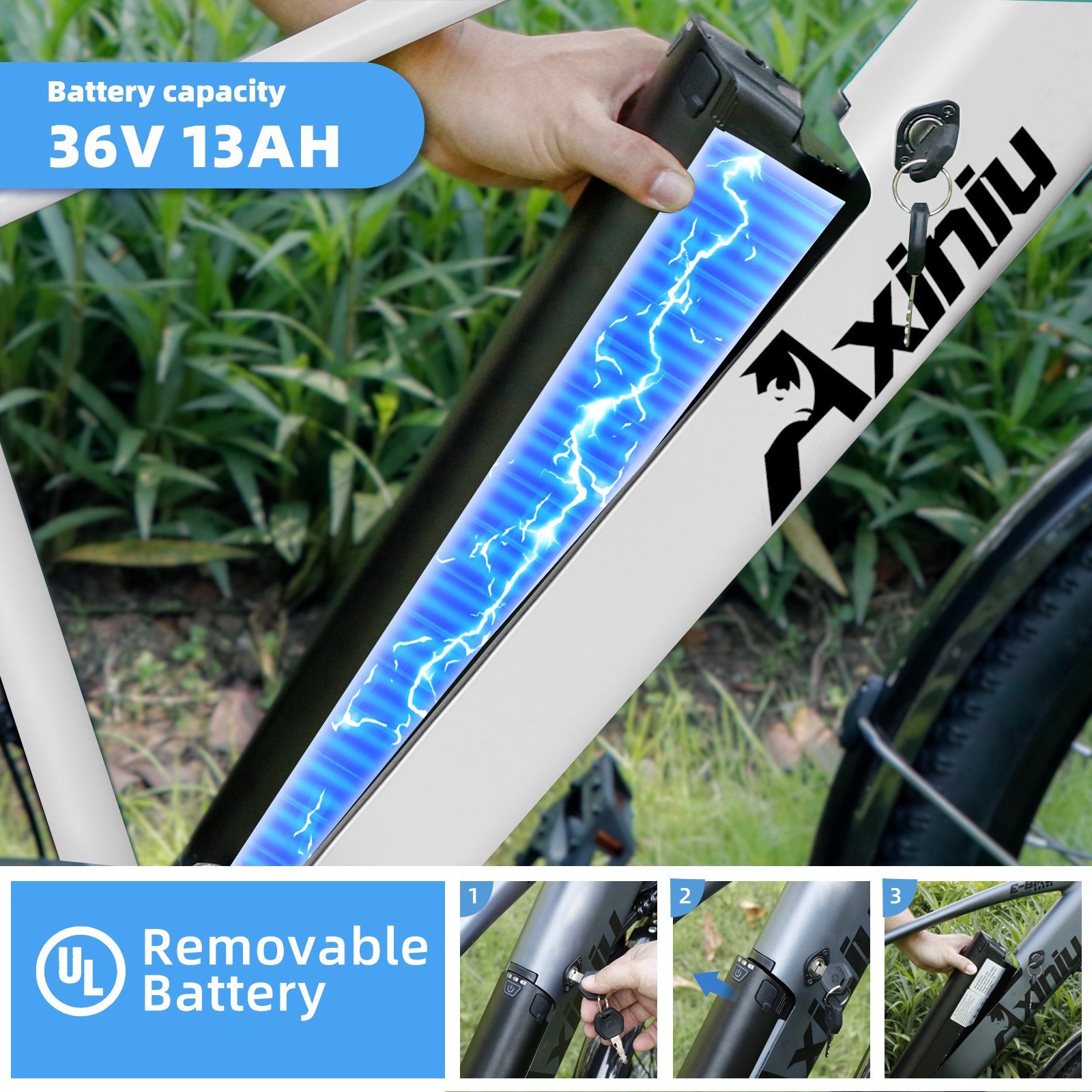 2024 Hot Sale Good Price High Speed Battery Bike Electric City Bike 500W 36V 13AH Urban Ebike Fast Shipping