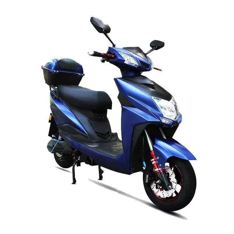 Wholesale cheaper High Speed Electric Scooter 60V 20AH 1000w 1500w 2000w CKD Electric Motorcycle With pedals Disc Brake