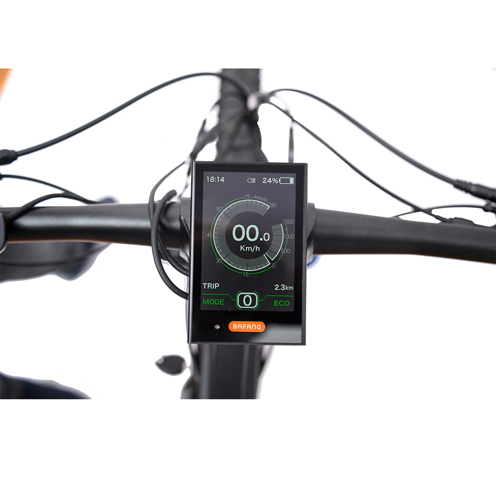 Ansbern New Arrivals Full Suspension Bafang Mid Drive Electric Mountain Bike 1000W 148W