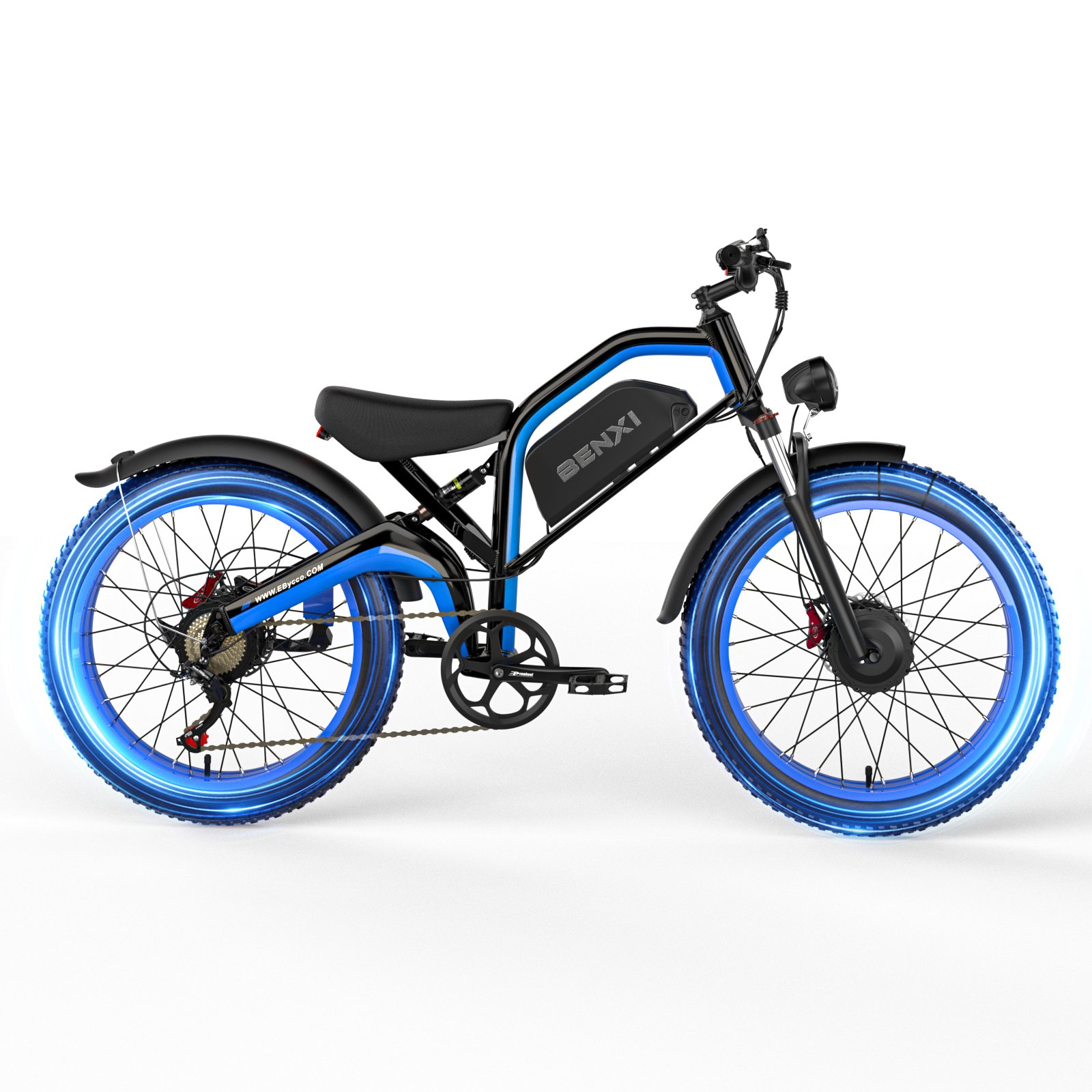 Free EU Shipping Electric Fat Bike 2000w Motor 23ah Lithium Battery 26" Full Suspension Alloy Aluminum Electric Mountain Bike