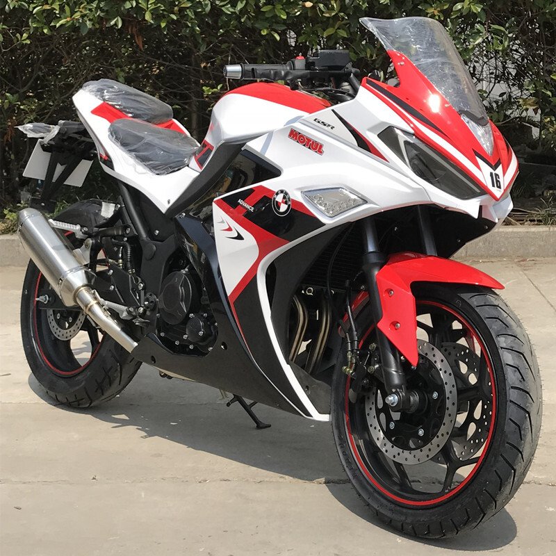 E gas V6 streebike adult 400 cc sportbike motorcycle other gasoline engine street heavy sport bicycle for men road motor bike