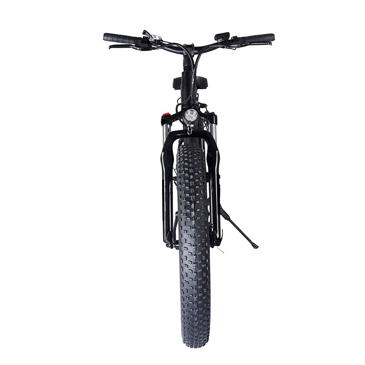 EU warehouse stock electric mountain bike 26 inch fat tire non-foldable full suspension electric bicycle