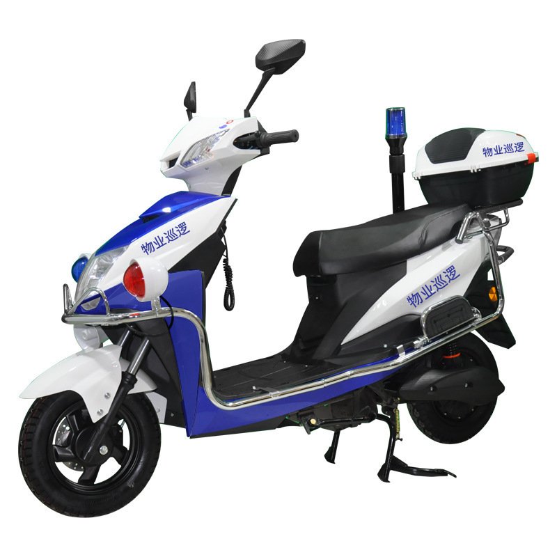 Two wheels electric motorcycle Patrol electric bicycle community security electric patrol pedal electric motorcycle manufacturer