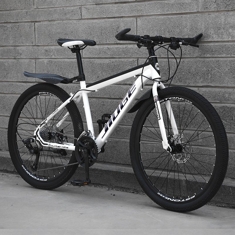 New 26 27.5 inch carbon steel mountain bike outdoor variable speed disc brake pedal suspension fork wheel mountain cycle