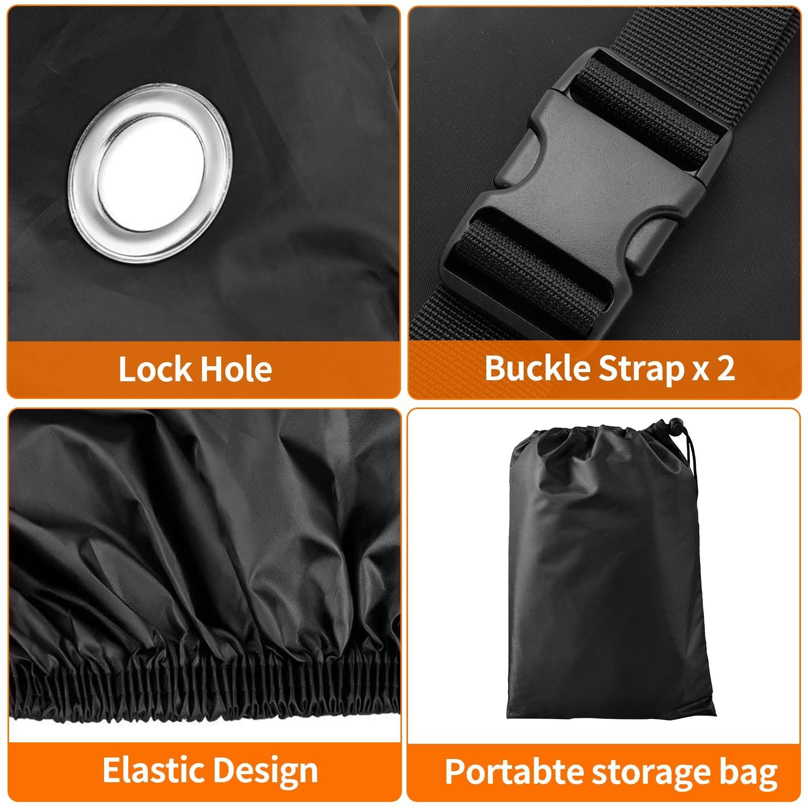 Outdoor Dustproof Waterproof Windproof Adult Tricycle Covers Bicycle Cover Recumbent Trike Cover