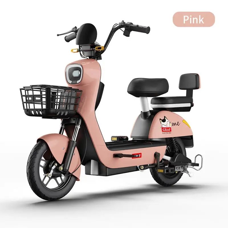 20'' Electric Bike for Adults City Ebike with 1000W Motor 52V 40AH Removable Integrated Steel Frame Smart Electronic Bike