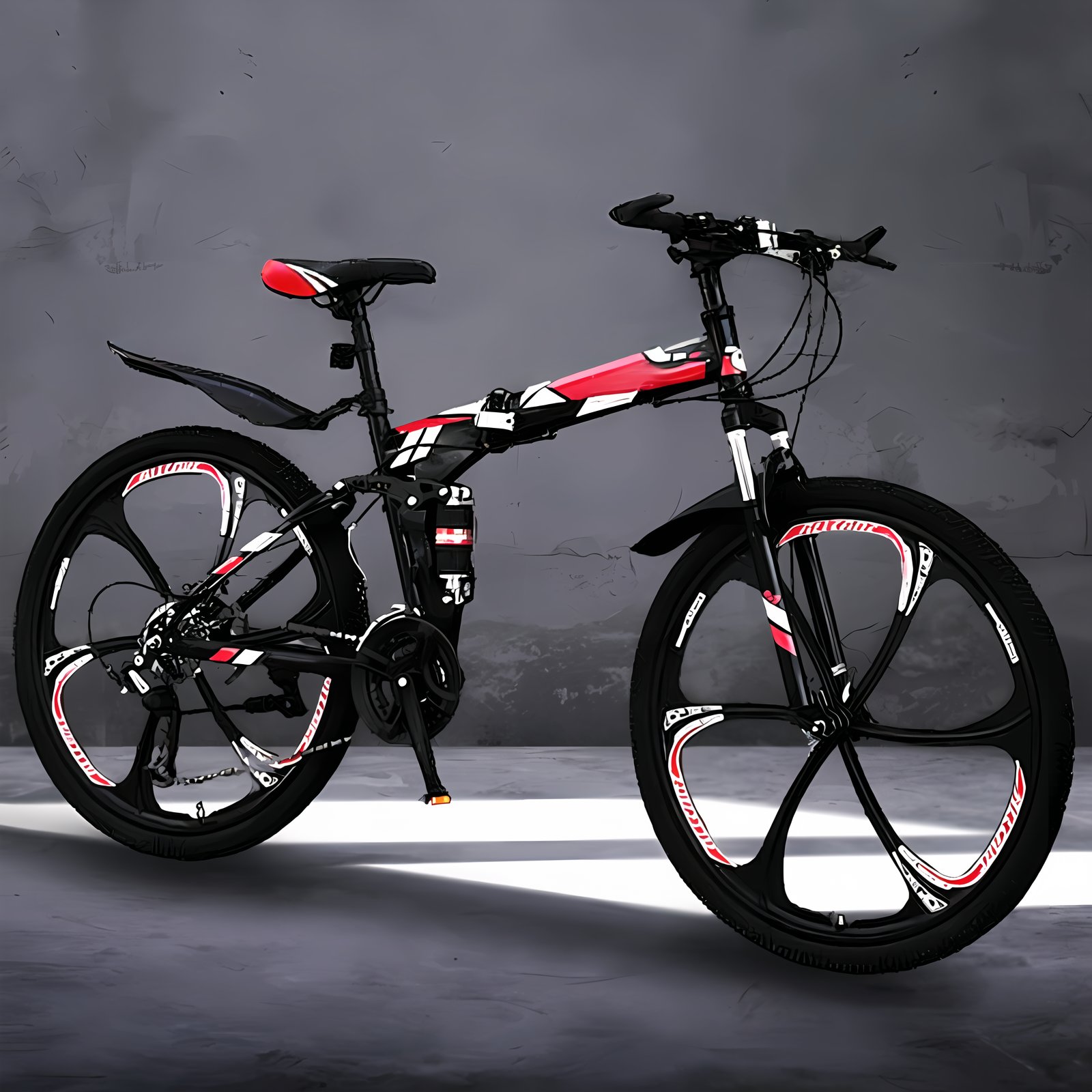 High Quality Folding 26 29 Inch Disc Brake Steel Aluminum Alloy Fork Mountain Bike Cycle