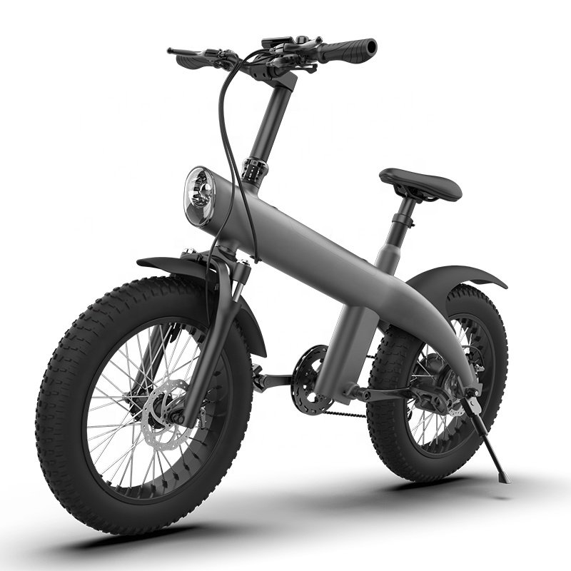 New Version 20inch Fat Tire 750w Motor Q3 All-terrain Off-road E Bike Bicycle Folding Electric Mountain Bike