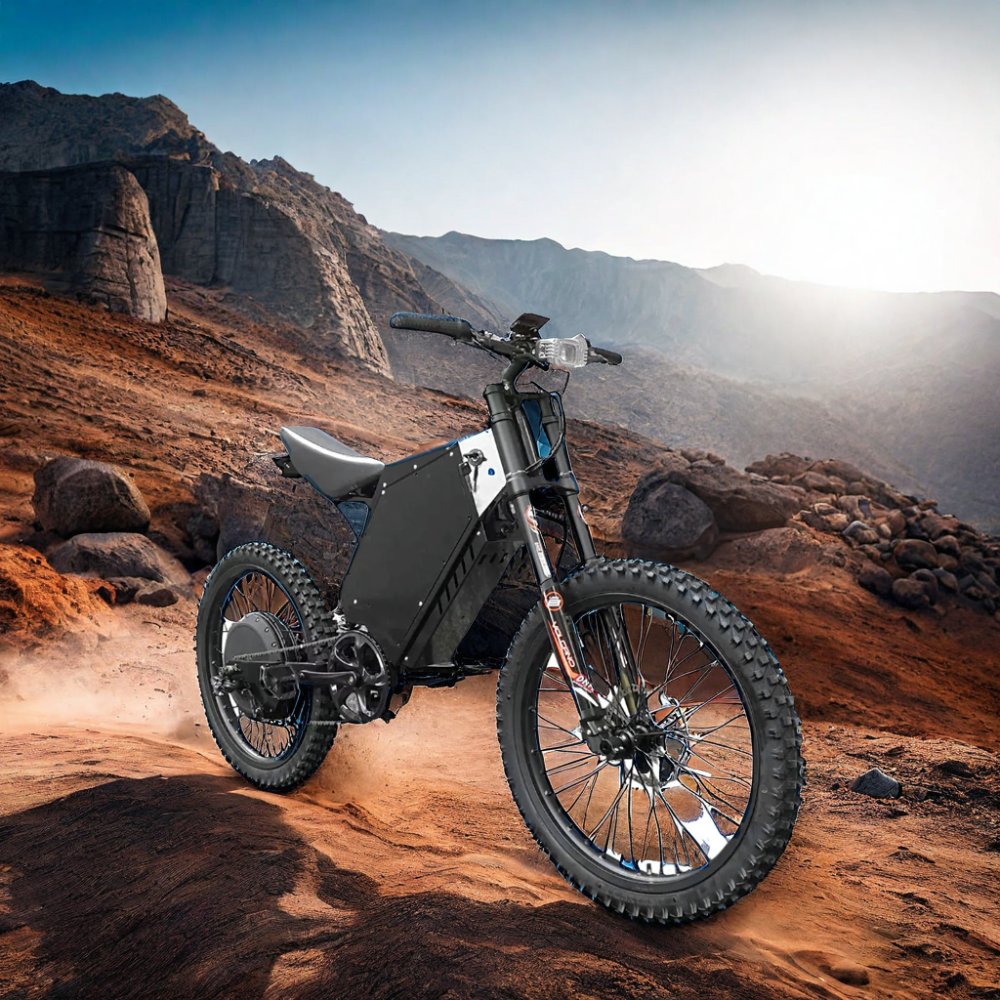 6000W Dirt Ebike Eu Warehouse Sur ron Fat Tire Off Road Electric Mountain Bike for Adult