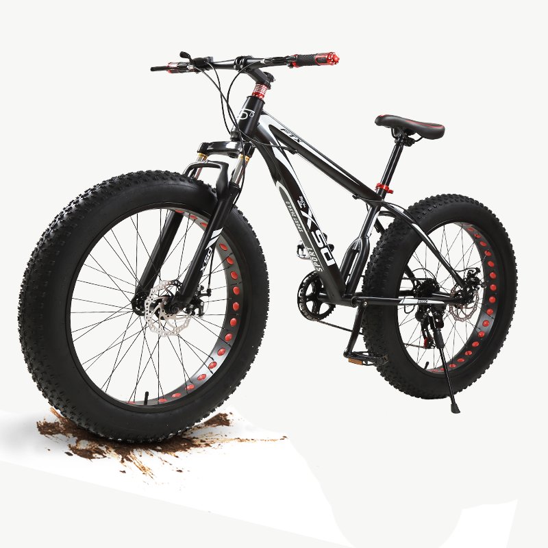 Factory Direct 20/26 Inch Snow Bike with 4.0 Fat Tire Aluminum Fork Wholesale Mountain Bike for Snow Riding
