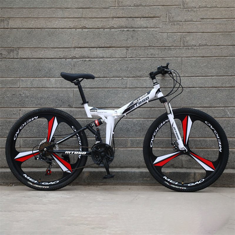 Tianjin factory hot sale 26 inch MTB bike 21 speed mountain bike full suspension folding bicycle with cheap price
